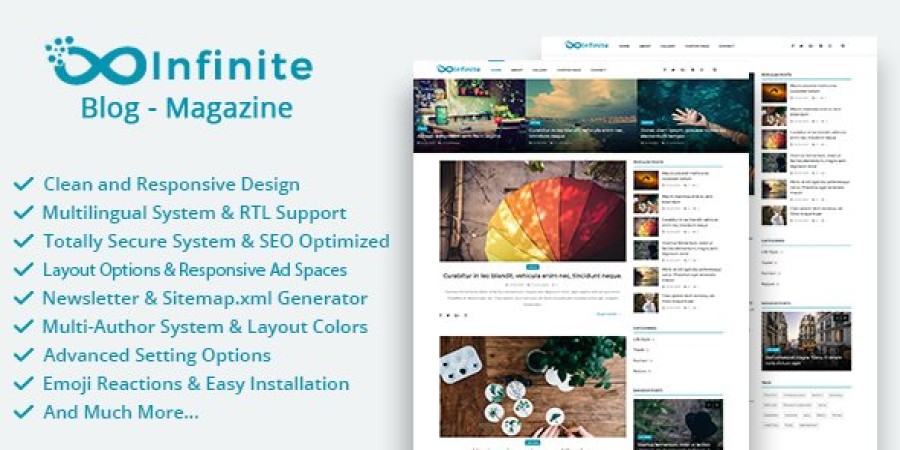 Infinite V3.7 - 博客和杂志脚本 Infinite V3.7 - 博客和杂志脚本